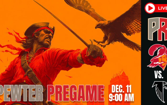 Bucs Falcons Pewter Pregame