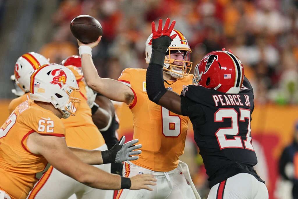 2-Point Conversion: Todd Bowles' Tirade Is Too Little, Too Late For The Bucs 6 Falcons Olb James Pearce Jr. And Bucs Qb Baker Mayfield