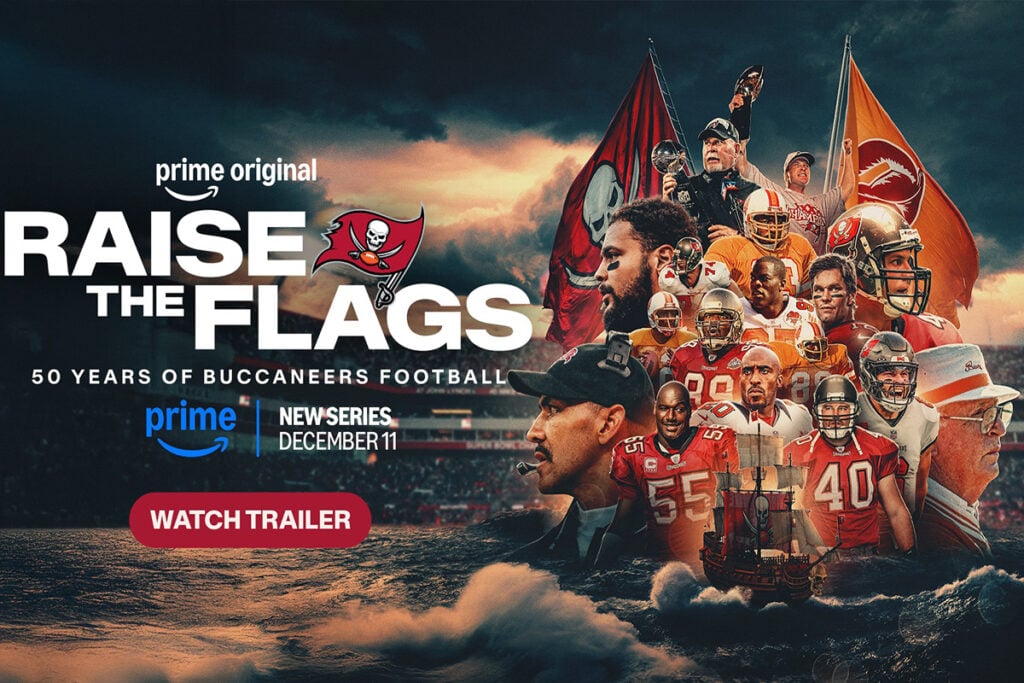 Bucs Raise The Flags