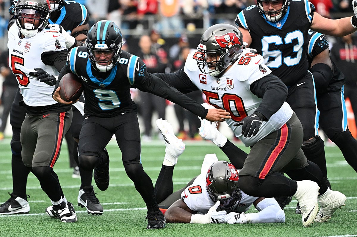 Young-Bryce-Vita-Vea-Bucs-Panthers-Pursue Bucs Dt Vita Vea And Panthers Qb Bryce Young
