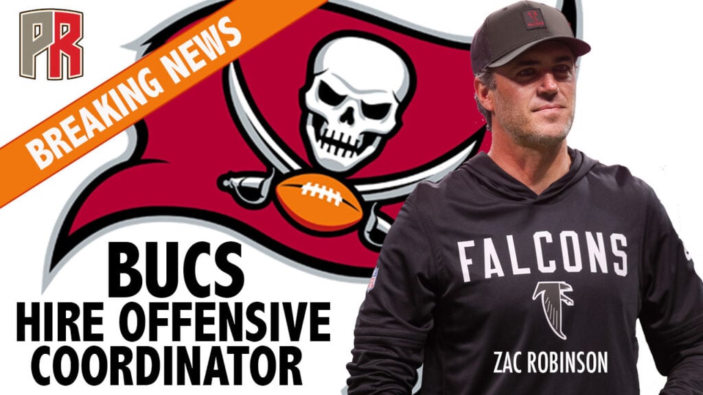 Breaking: Bucs Hire Zac Robinson As New Offensive Coordinator 7 Pewter Report Podcast