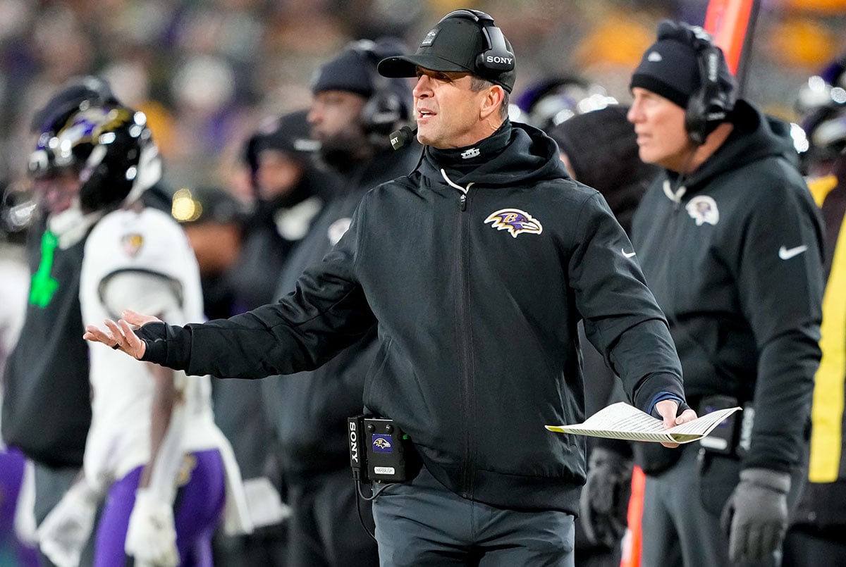 Harbaugh-John-Ravens-Steelers Former Ravens Hc John Harbaugh Bucs