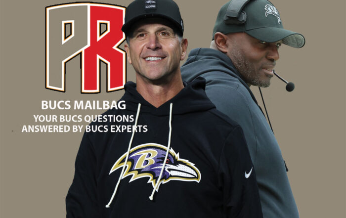 Former Ravens Hc John Harbaugh And Bucs Hc Todd Bowles