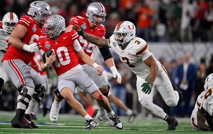 Miami Edge Rusher Akheem Mesidor Bucs