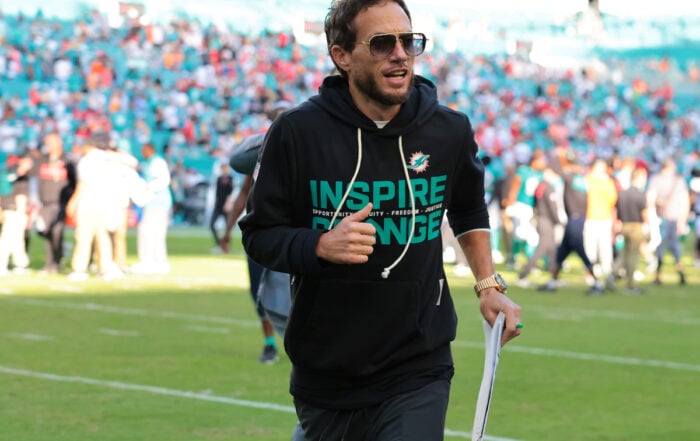 Oc Candidate Mike Mcdaniel - Photo By: Imagn Images - Sam Navarro