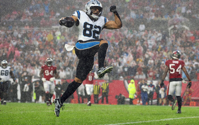 Panthers Te Tommy Tremble