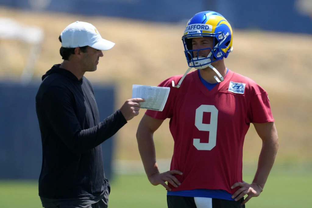 Bucs Oc Zac Robinson And Rams Qb Matthew Stafford