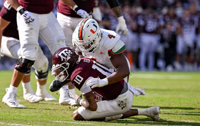 Miami Edge Rusher Rueben Bain Jr. Bucs