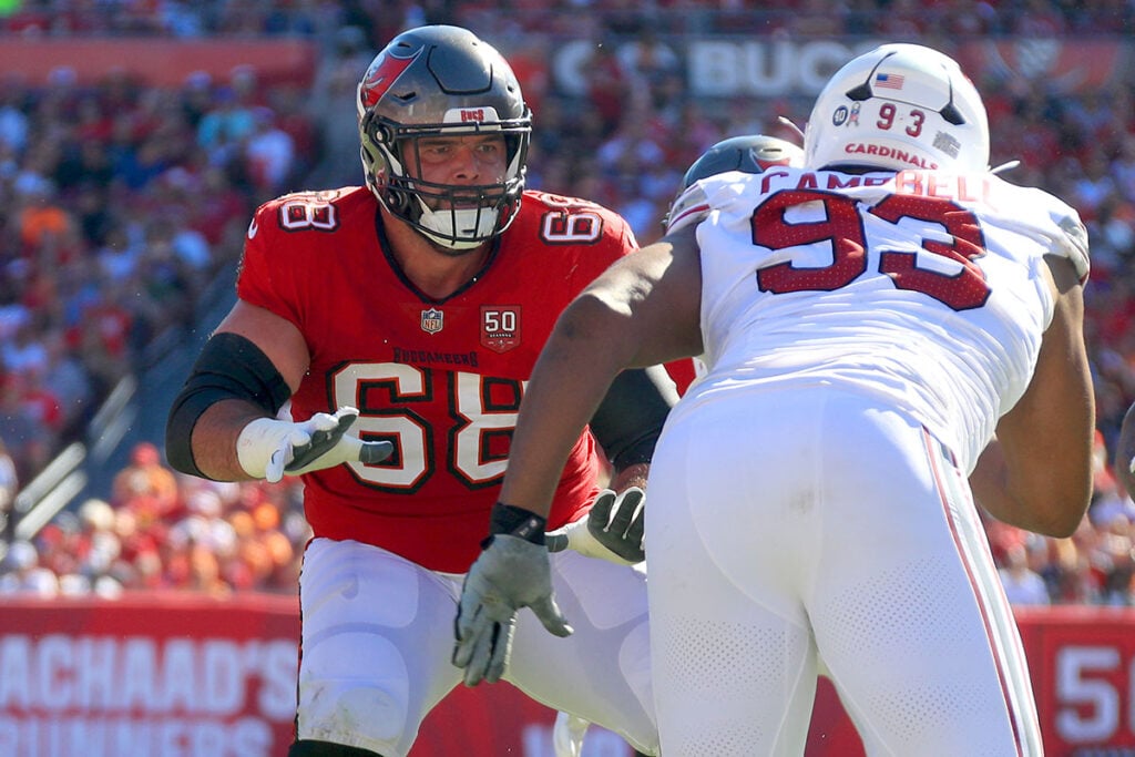 Which Bucs Draft Needs Are Flying Under The Radar In 2026? 5 Bucs Lg Ben Bredeson And Cardinals Dt Calais Campbell