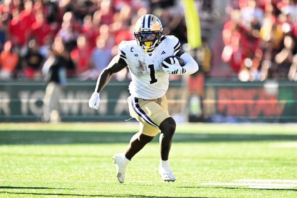 Bucs' College Pipelines Will Have A Presence At 2026 Combine 3 Washington Rb Jonah Coleman