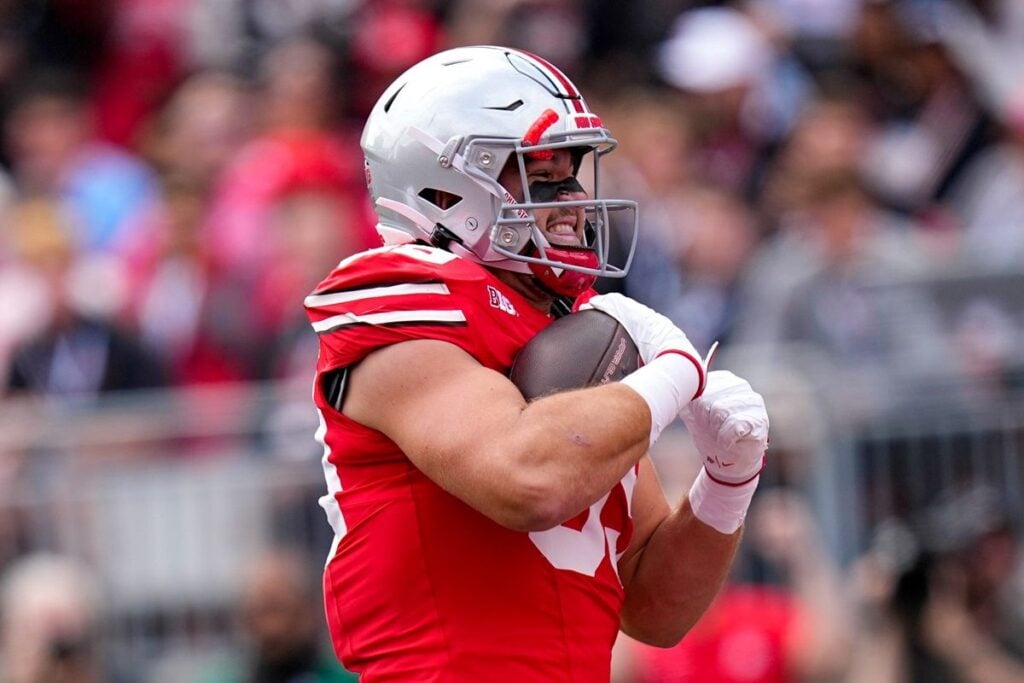 Ohio State Te Will Kacmarek Bucs