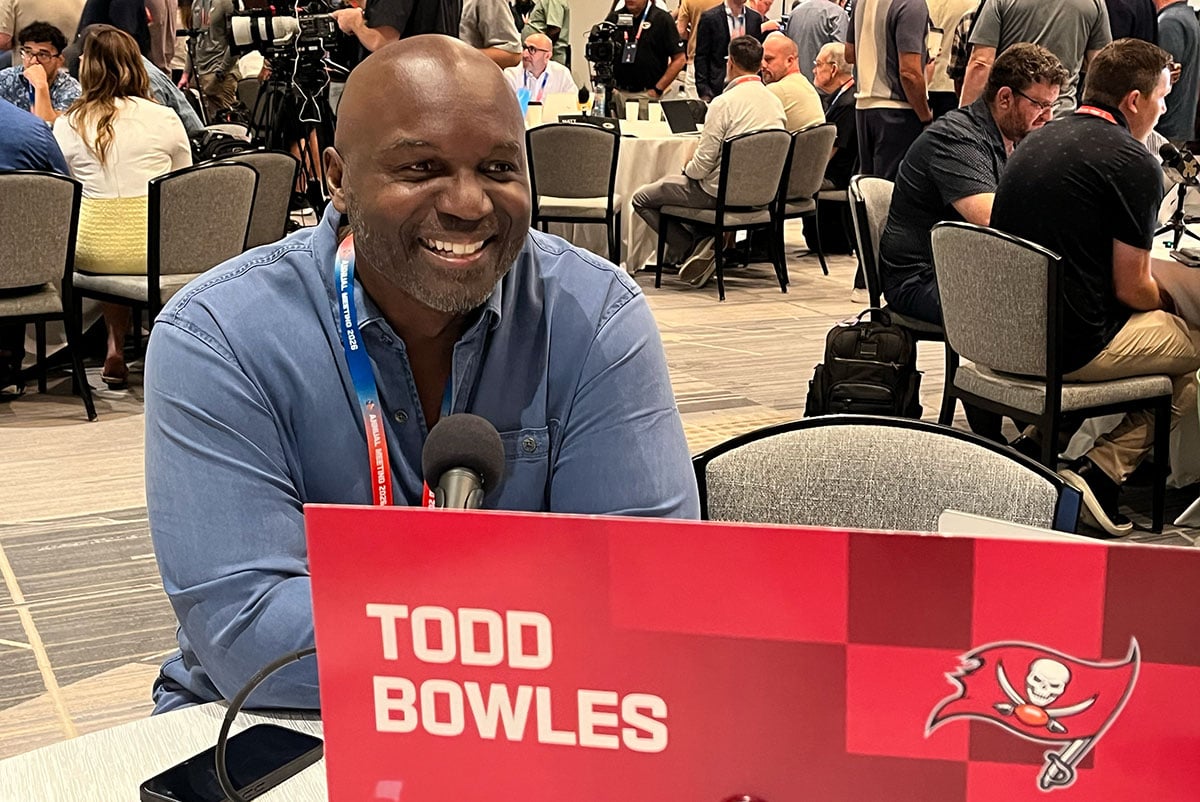 Bucs Head Coach Todd Bowles