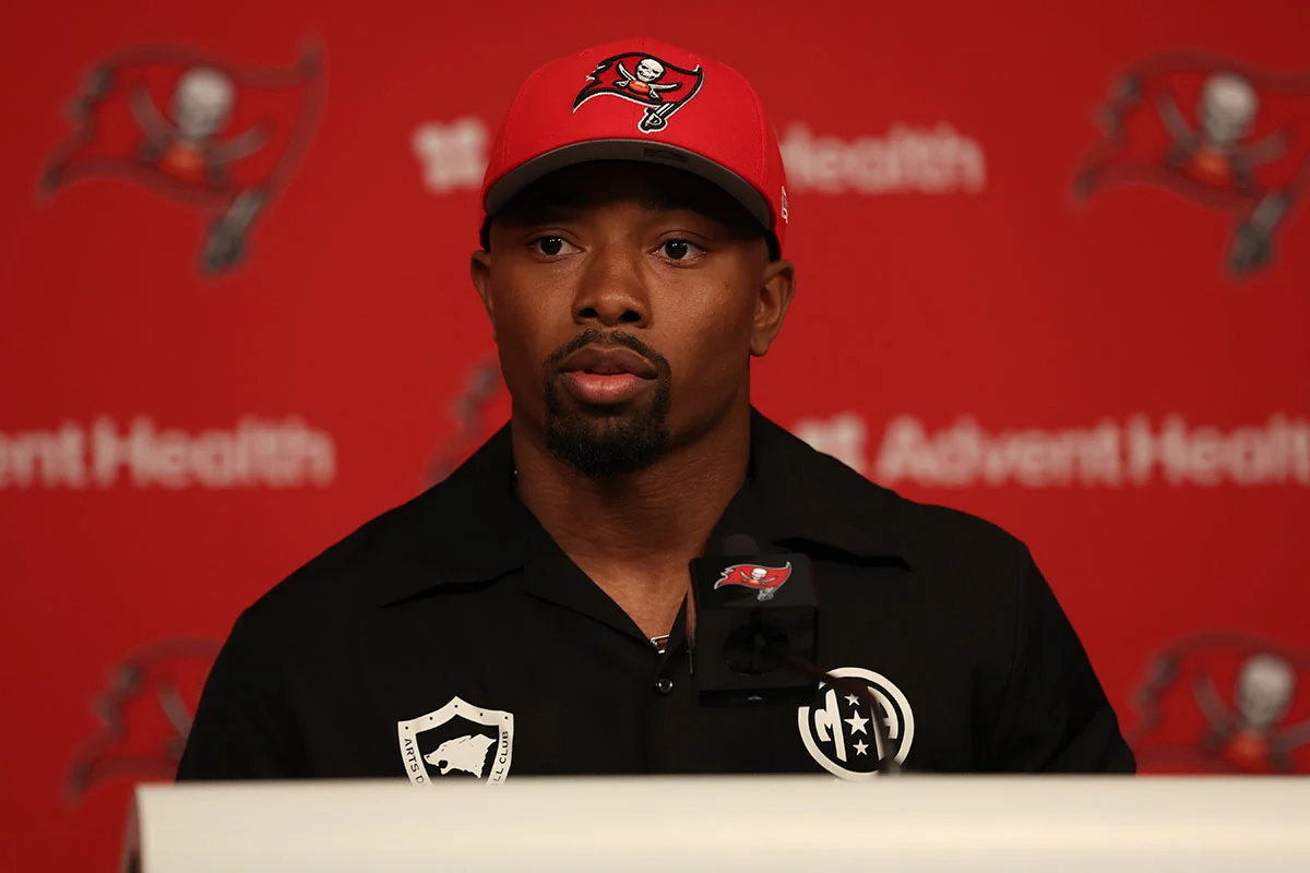 Gainwell-Kenneth-Bucs-Presser Bucs Rb Kenneth Gainwell