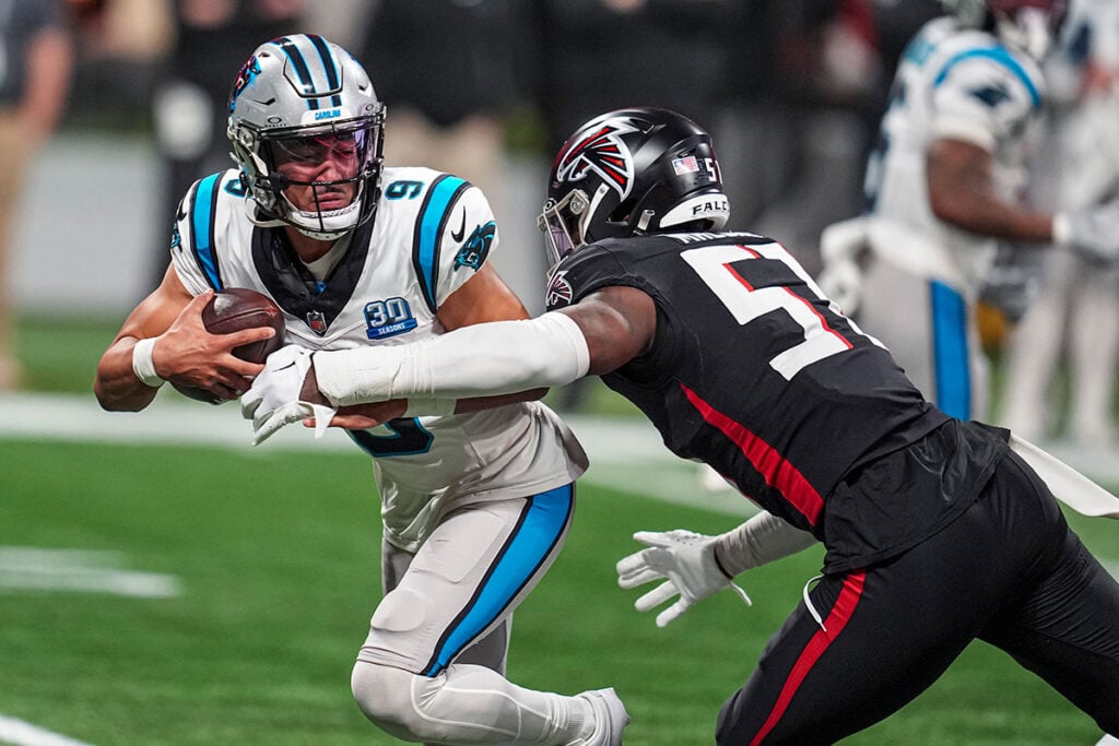 Should Bucs Move Back From No. 15 In 2026 Nfl Draft? 7 Falcons Olb Deangelo Malone Bucs