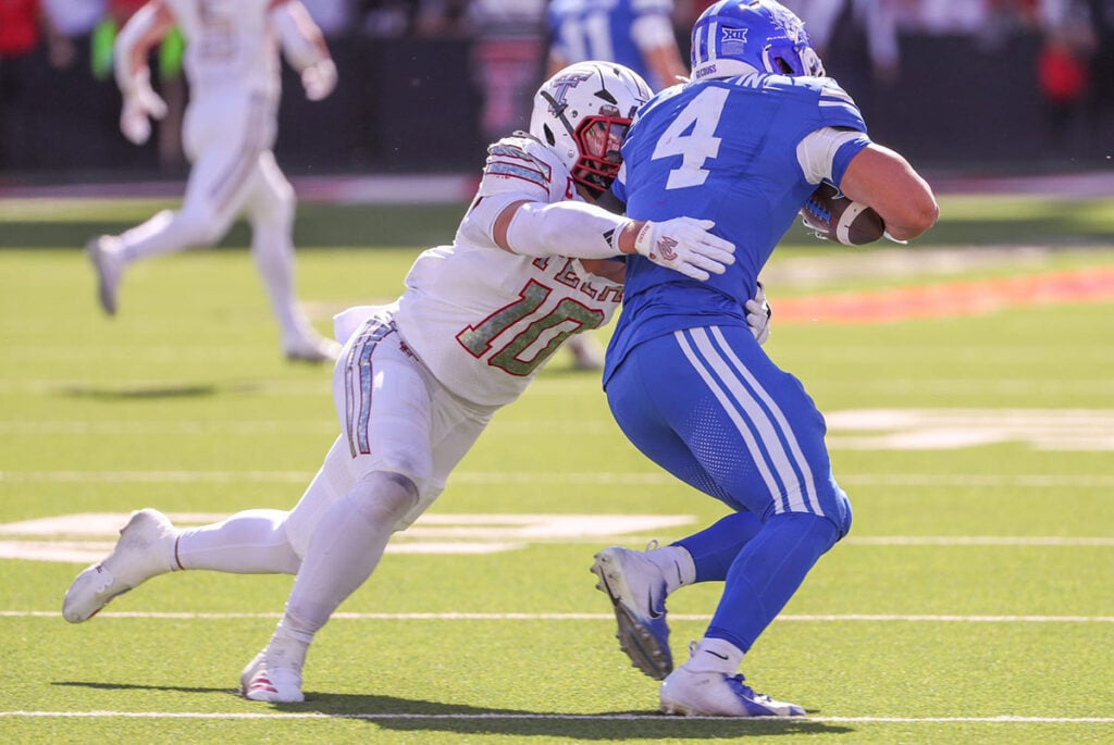 Point-Counterpoint: Which Position Should Bucs Double Up In The Draft? 3 Texas Tech Ilb Jacob Rodriguez Bucs