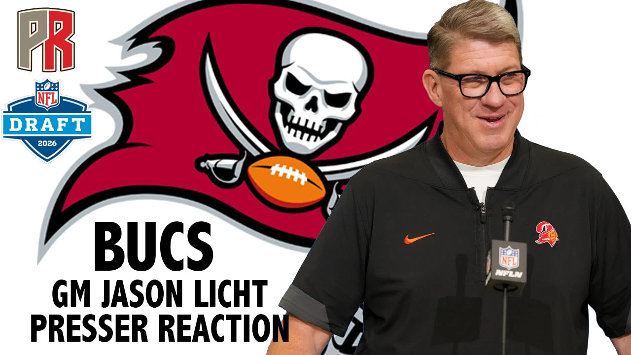 Bucs GM Jason Licht Presser Reaction Bucs GM Jason Licht Presser Reaction