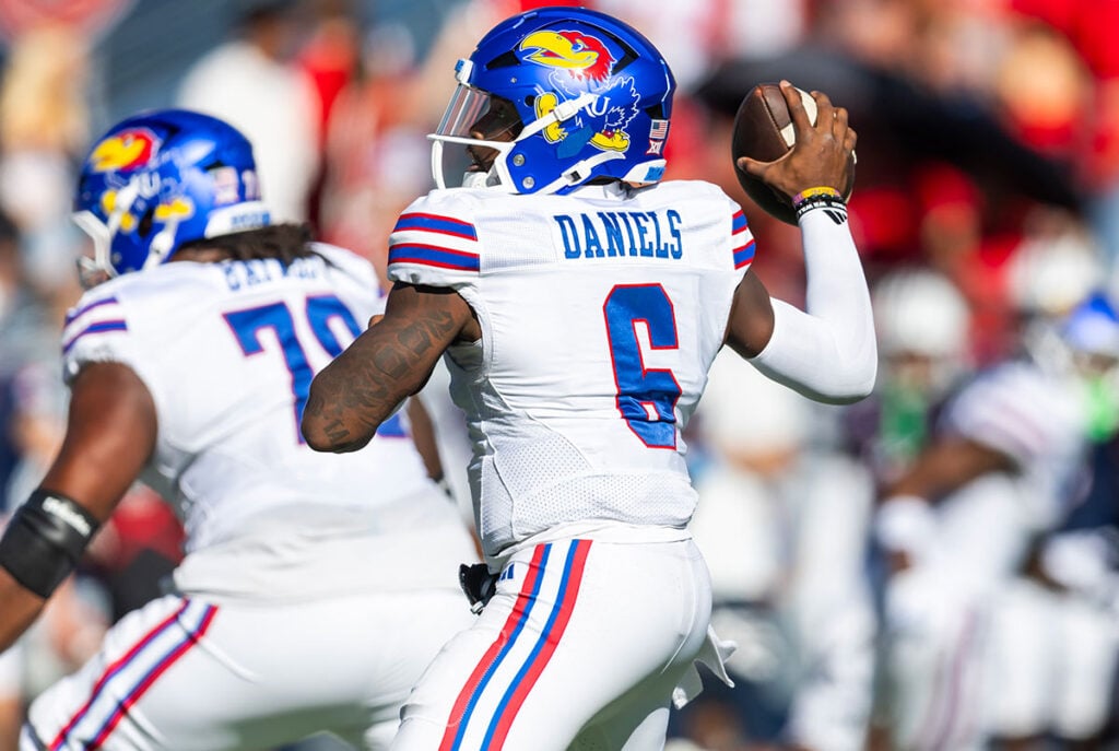 Bucs Draft 2026 Preview + Bucs Best Bets: Qb 5 Kansas Qb Jalon Daniels Bucs