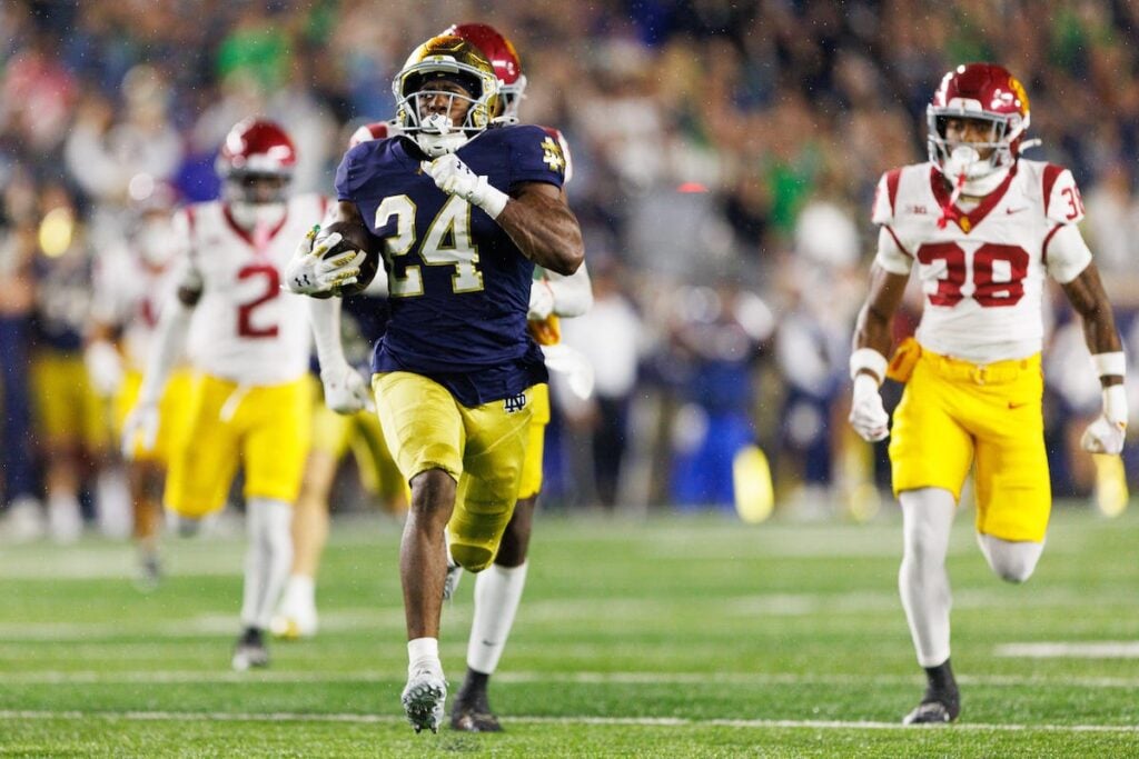 Pr Roundtable: Who'S Your Favorite Bucs Draft Crush? 9 Notre Dame Rb Jadarian Price Bucs