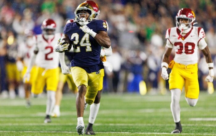 Notre Dame Rb Jadarian Price Bucs