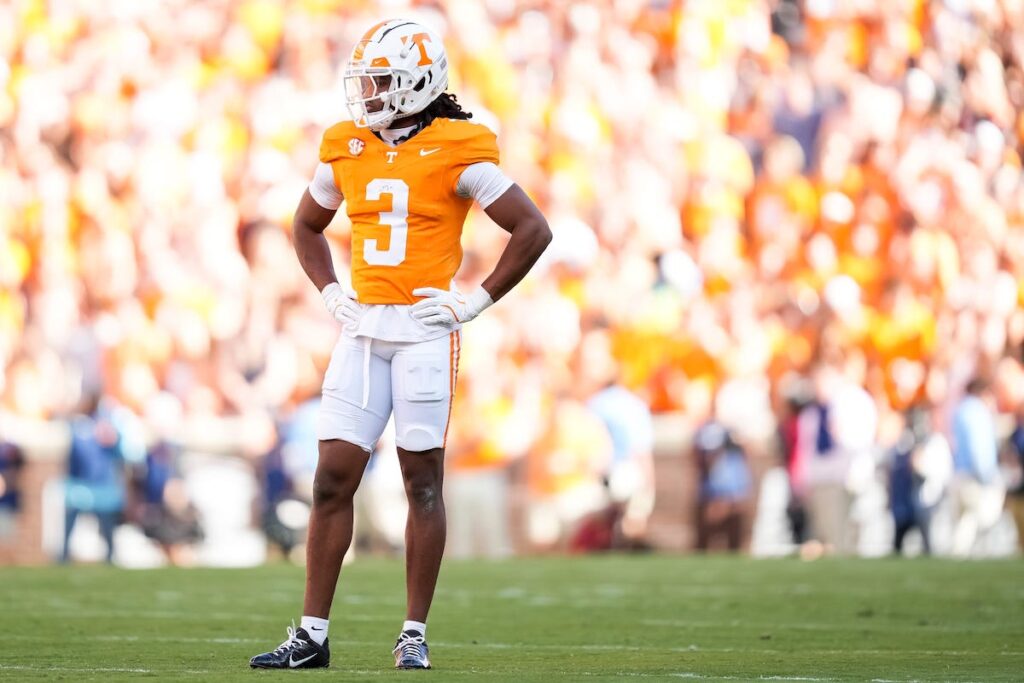 Pewter Report Podcast: Young Bucs Who Must Ascend This Year 7 Tennessee Cb Jermod Mccoy - Photo By: Caitie Mcmekin - Imagn Images Bucs