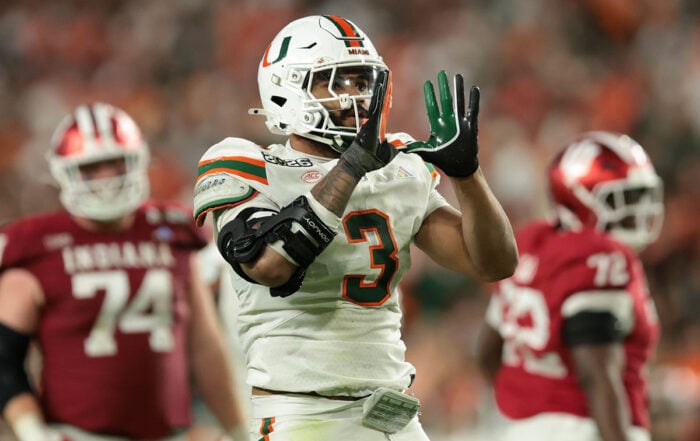 Miami Edge Rusher Akheem Mesidor Bucs