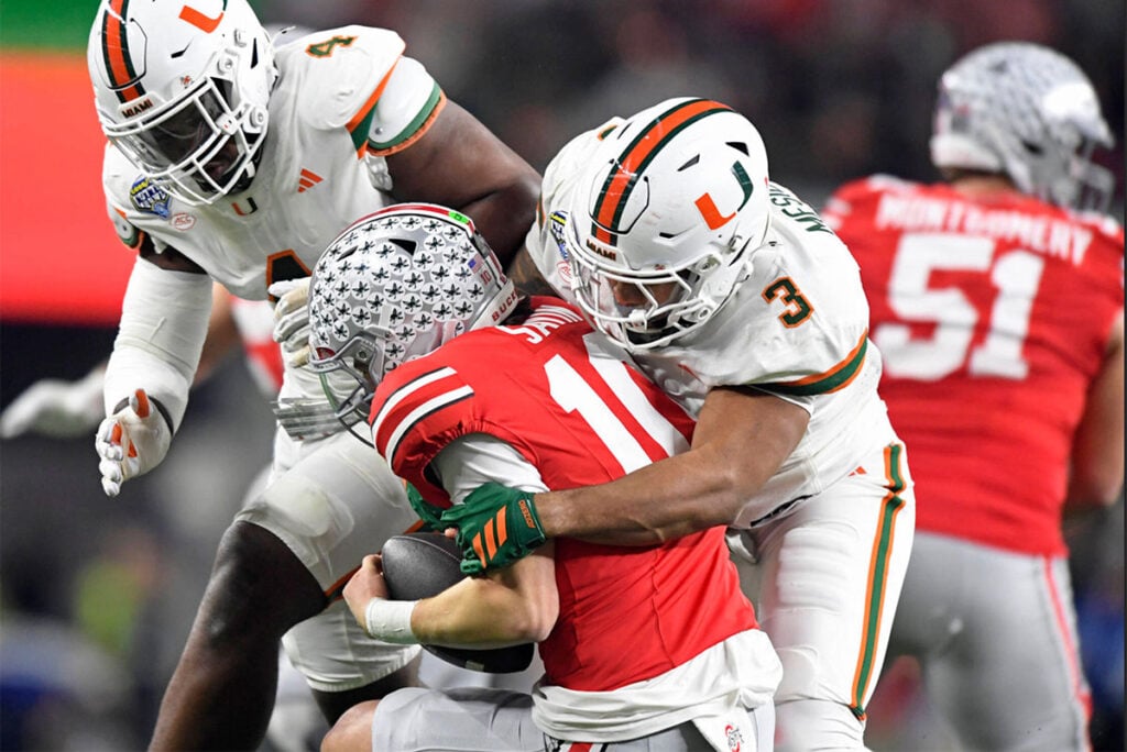 Sr'S Fab 5: Akheem Mesidor – The Relentless Edge Rusher The Bucs Need 3 Miami Edge Rushers Akheem Mesidor And Rueben Bain Jr. Bucs