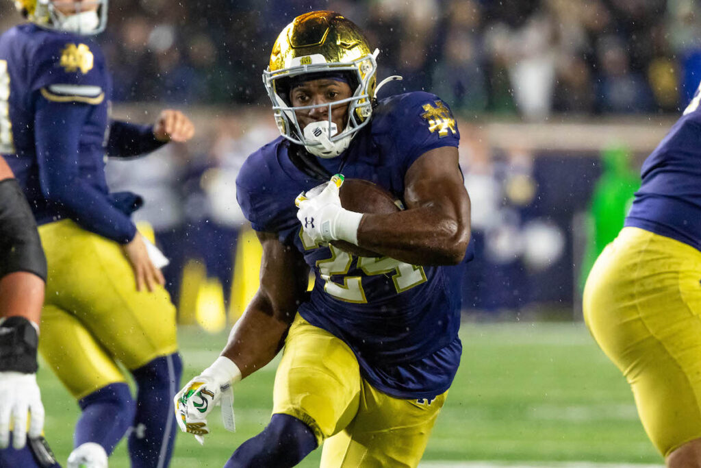 Bucs Draft 2026 Preview + Bucs Best Bets: Rbs 3 Notre Dame Rb Jadarian Price Bucs