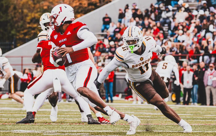 Western Michigan Edge Rusher Nadame Tucker Bucs