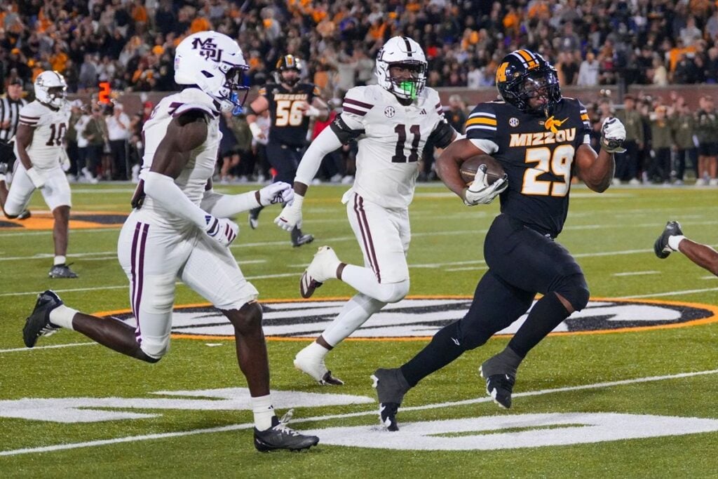 Bucs Mock Draft Roundup 2027: Too Early, But Why Not? 4 Missouri Rb Ahmad Hardy