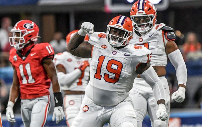 Clemson Dt Demonte Capehart Bucs