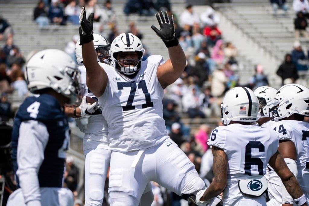 Penn State Og Vega Ioane Bucs Mock Draft
