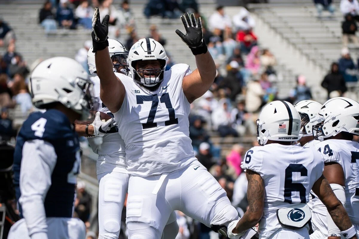 Syndication: Hanover Evening Sun Penn State Og Vega Ioane Bucs Mock Draft