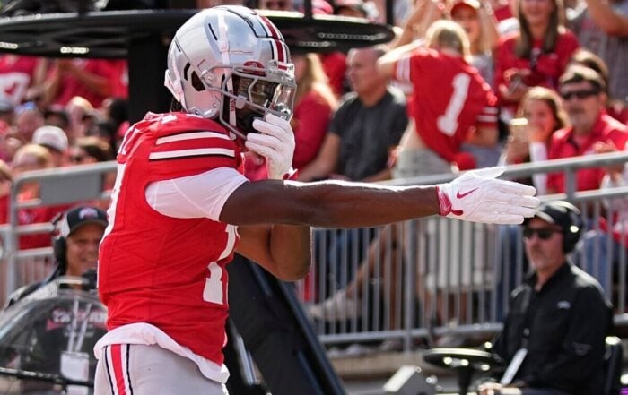 Ohio State Wr Carnell Tate Saints Nfc South