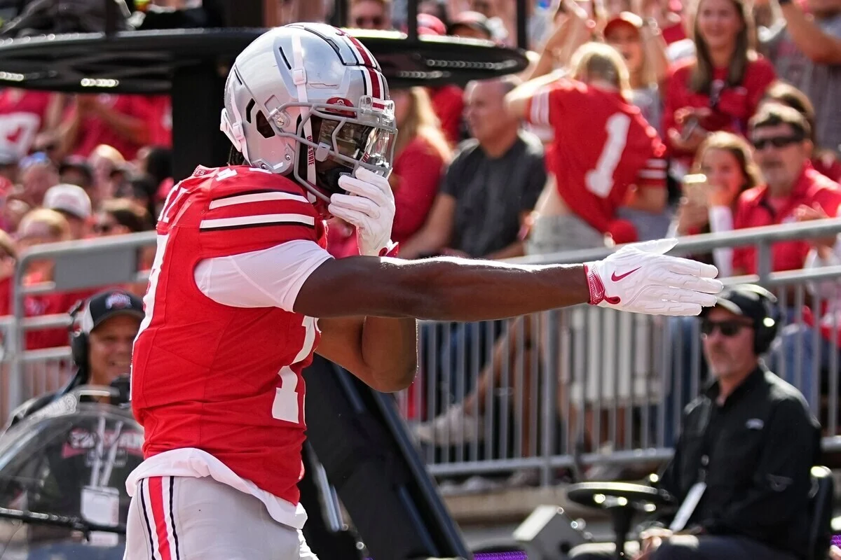 Ohio State Wr Carnell Tate Saints Nfc South