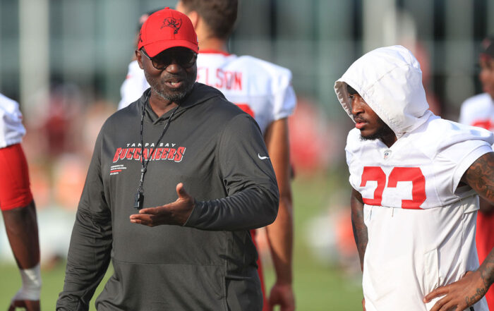 Bucs Hc Todd Bowles And S Tykee Smith
