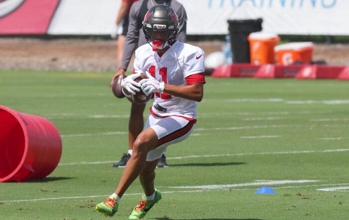 Bucs Wr Jalen Mcmillan - Photo By: Cliff Welch P/R