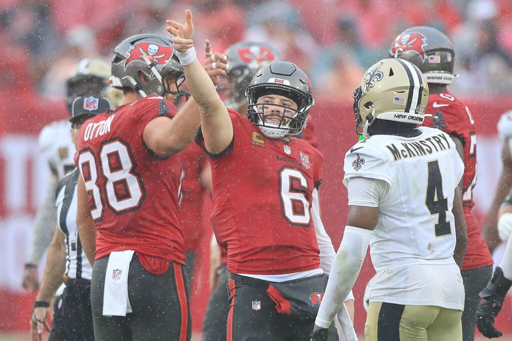 Bucs Mock Schedule 2026: Which Games Will Get Primetime Slots? 9 Bucs Qb Baker Mayfield