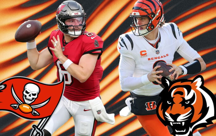 Bucs Qb Baker Mayfield And Bengals Qb Joe Burrow