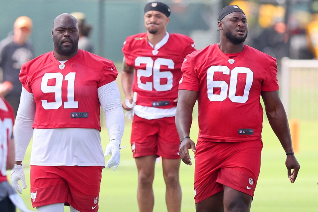 Bucs Dts A'Shawn Robinson And Haggai Ndubuisi