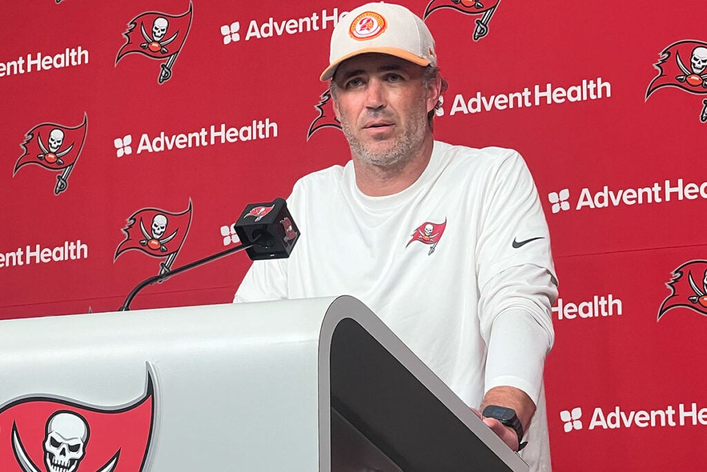 Bucs Oc Zac Robinson Has A “Great Problem” To Deal With 2 Bucs Oc Zac Robinson