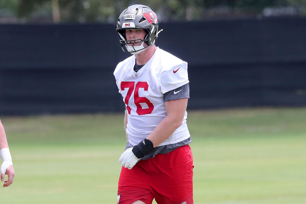 Pewter Pulse: Bucs Ota Standouts From Week 1 5 Rubelt Paul Bucs Rookie Mc Stride