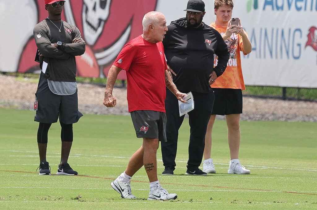 Bucs Rookie Mini-Camp Insider Day 1: Bain In &Amp;Quot;Midseason Form,&Amp;Quot; New Coaches Bring Juice 3 Bucs St Coordinator Danny Smith