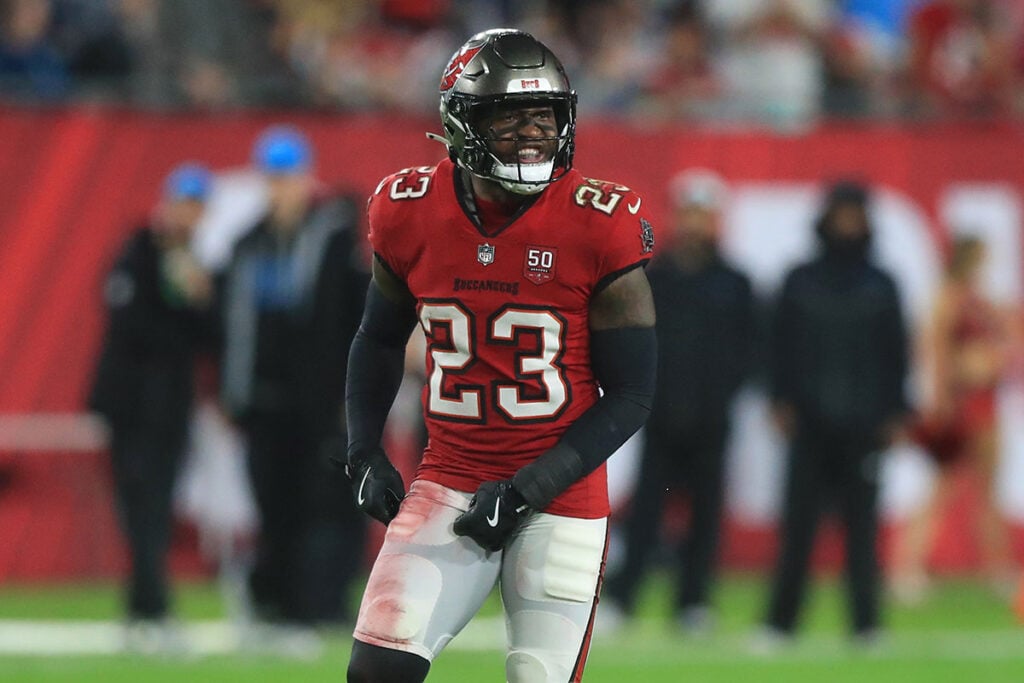 Pewter Report Podcast: Bucs We Are High On In 2026 4 Bucs S Tykee Smith - Photo By Cliff Welch P/R