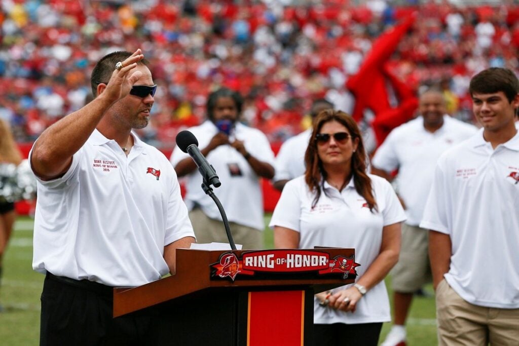 Bucs Legend Mike Alstott