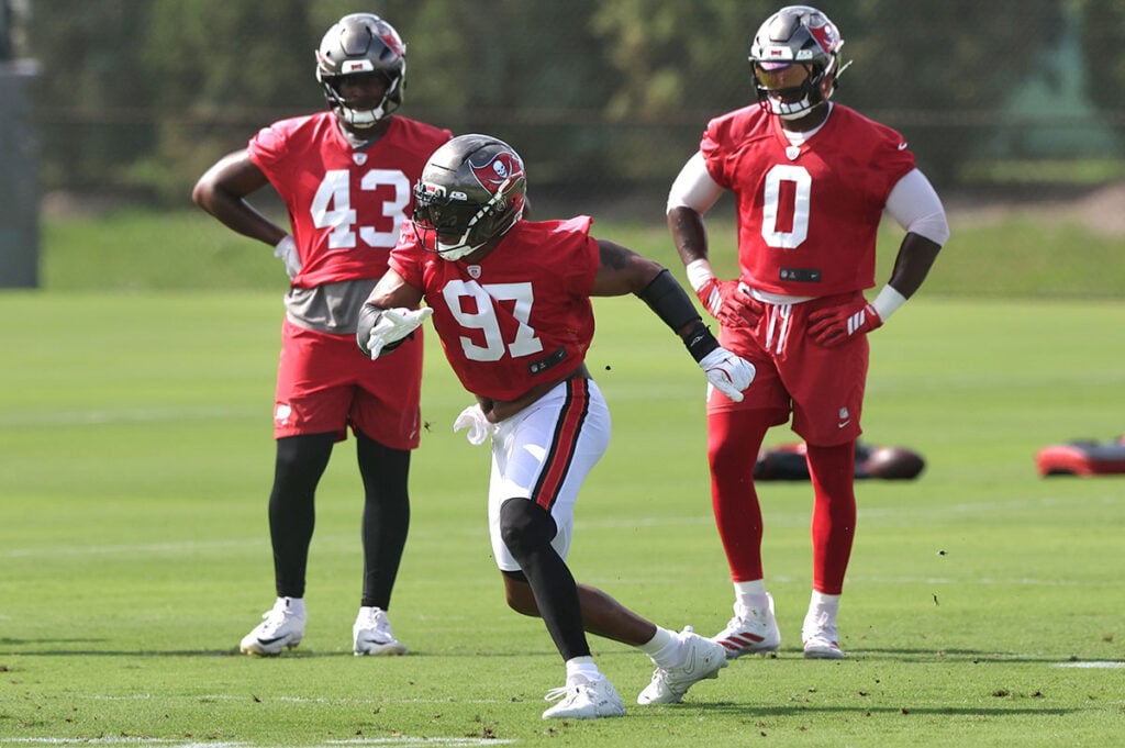 Is Vita Vea &Quot;Holding In&Quot; Over A Contract Dispute With The Bucs? 6 Bucs Olbs Al-Quadin Muhammad, Chris Braswell And Yaya Diaby