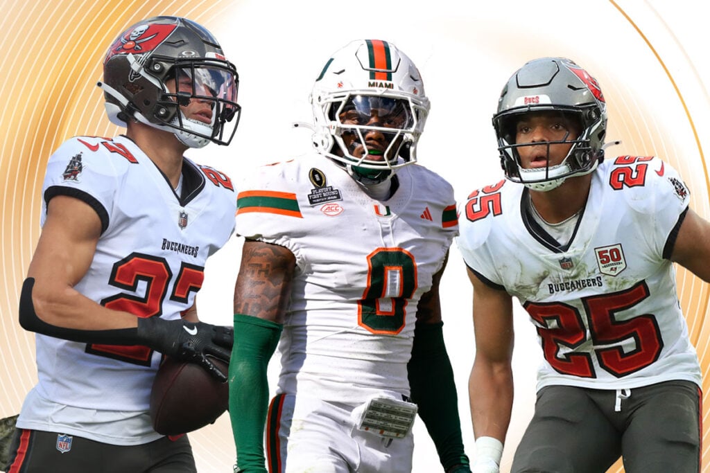 Bucs Cbs Zyon Mccollum, Keionte Scott And Jacob Parrish