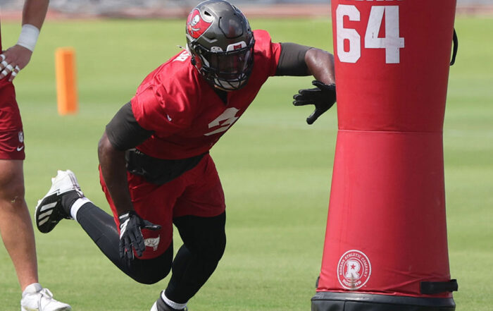 Bucs Olb Rueben Bain Jr. - Photo By: Cliff Welch P/R