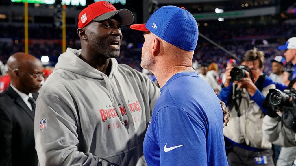 Can Calijah Kancey Finally Stay Healthy In 2026? 7 Bucs Hc Todd Bowles - Photo By: Cliff Welch P/R