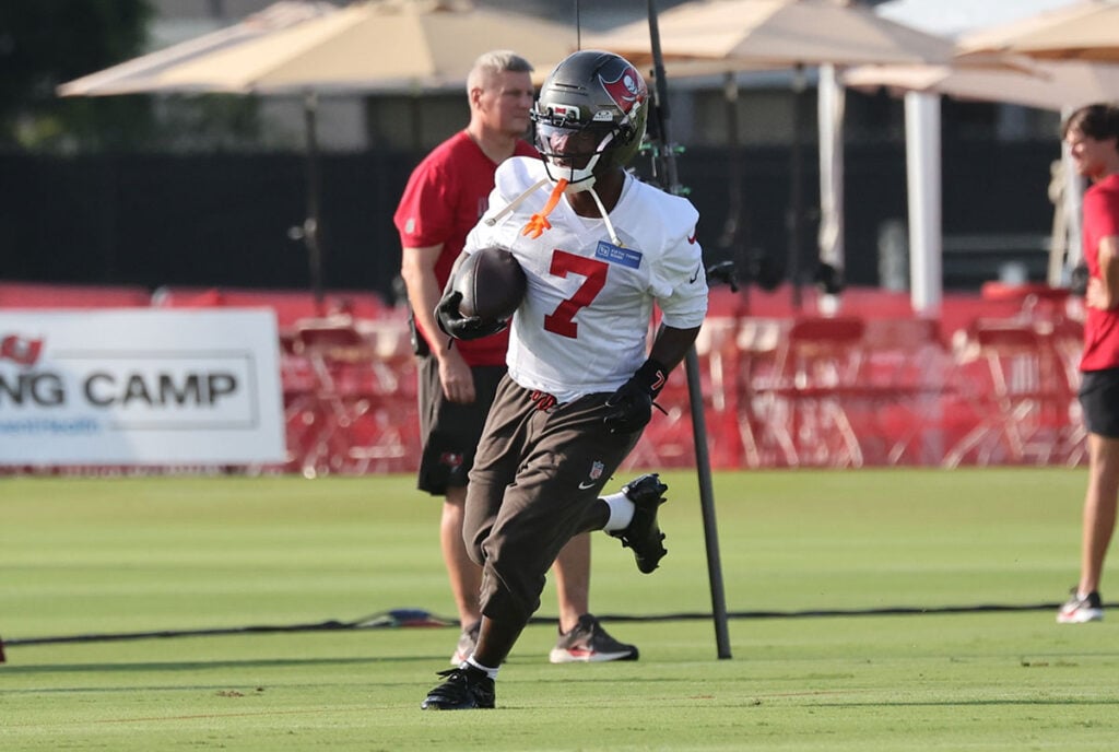 Pewter Report Podcast: Heated Baker Mayfield On Fire At Bucs Camp 6 Bucs Rb Bucky Irving