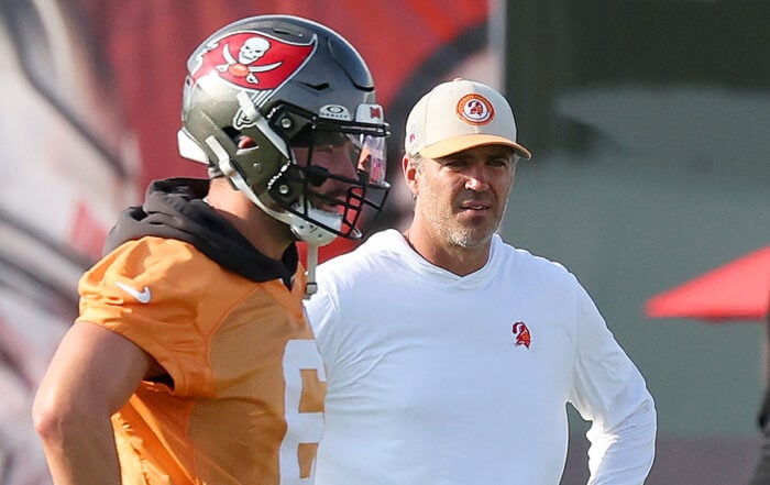 Bucs Qb Baker Mayfield And Oc Zac Robinson